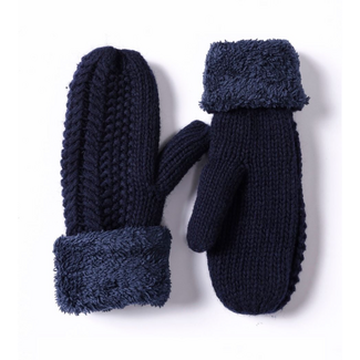 Knitted Fleece Mittens