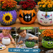 Kids Pumpkin Fall Planter Workshop