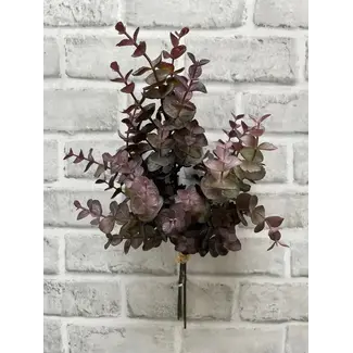 13" Burgundy Eucalyptus Bundle