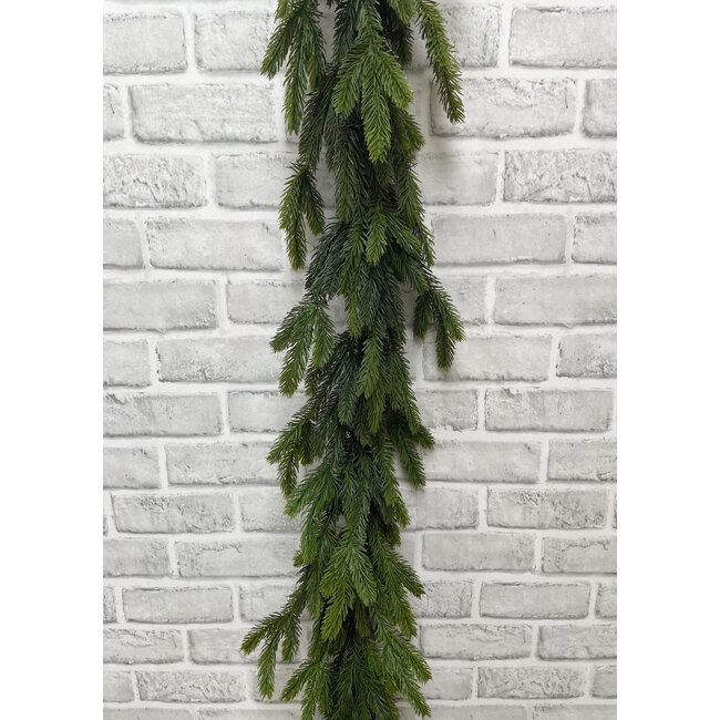10" Fresh Touch Spruce Garland