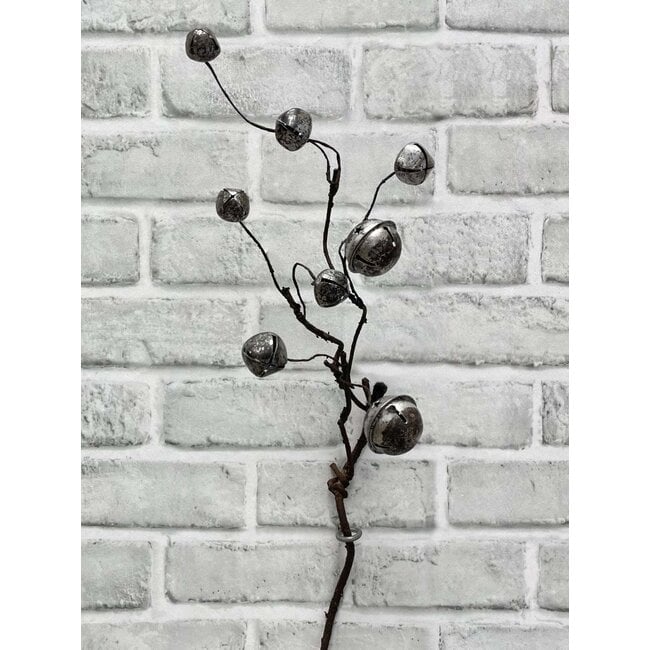 20" Pewter Bell Spray