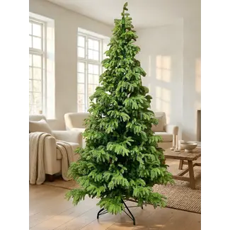 7' Red Spruce Pine Tree w/ Metal Stand