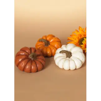 3.5" Resin Havest Pumpkin