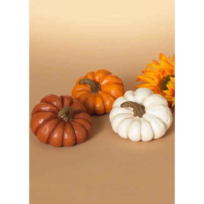 3.5" Resin Havest Pumpkin