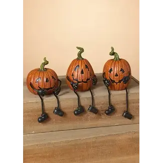 Halloween Pumpkin Shelf Sitter