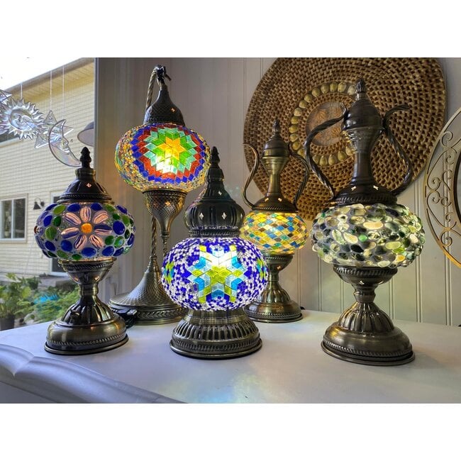 Mosaic Glass Lamp Workshop with Turkish Flaire