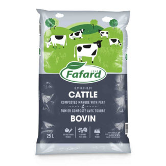 Composted Cow Manure with Sphagnum Peat Moss 30L