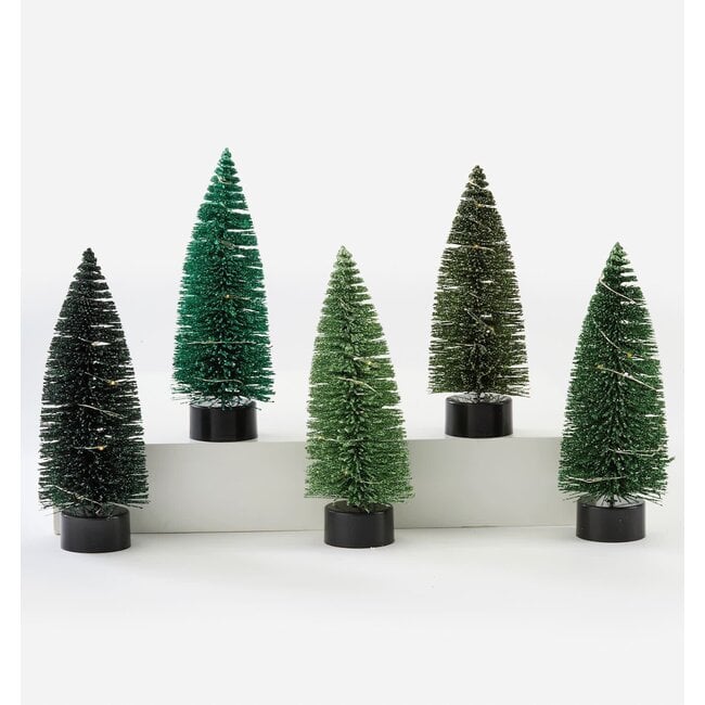 LED Mini Bottle Brush Tree