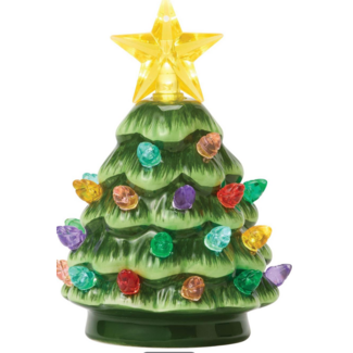 Lightup Ceramic Christmas Tree