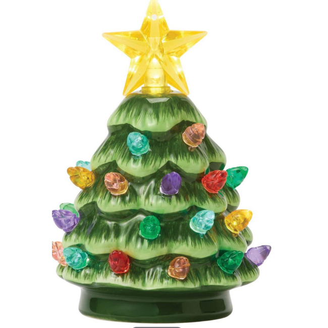 Lightup Ceramic Christmas Tree