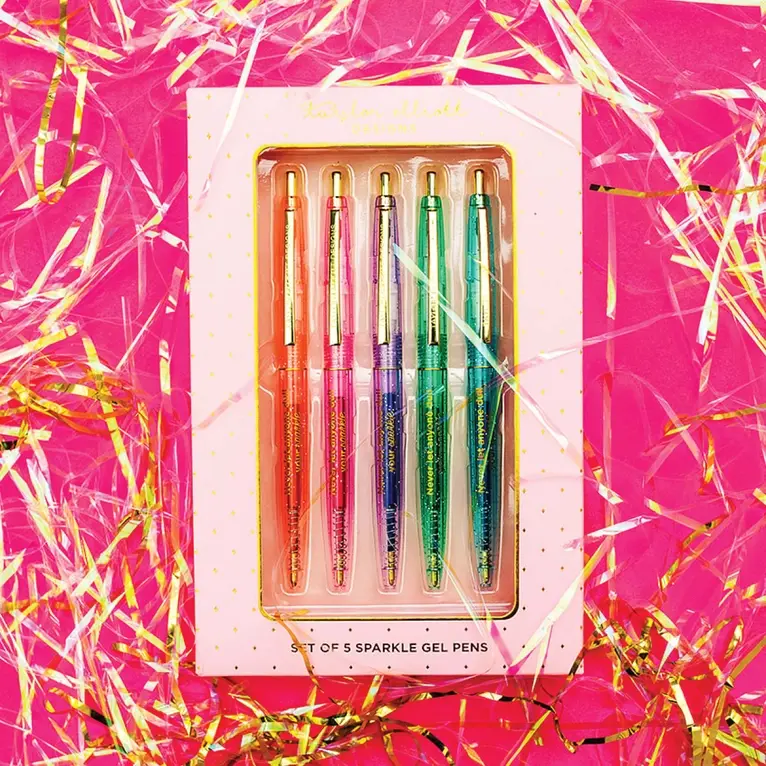 TAYLORELLIOTT Sparkle Gel Ink Pen Set