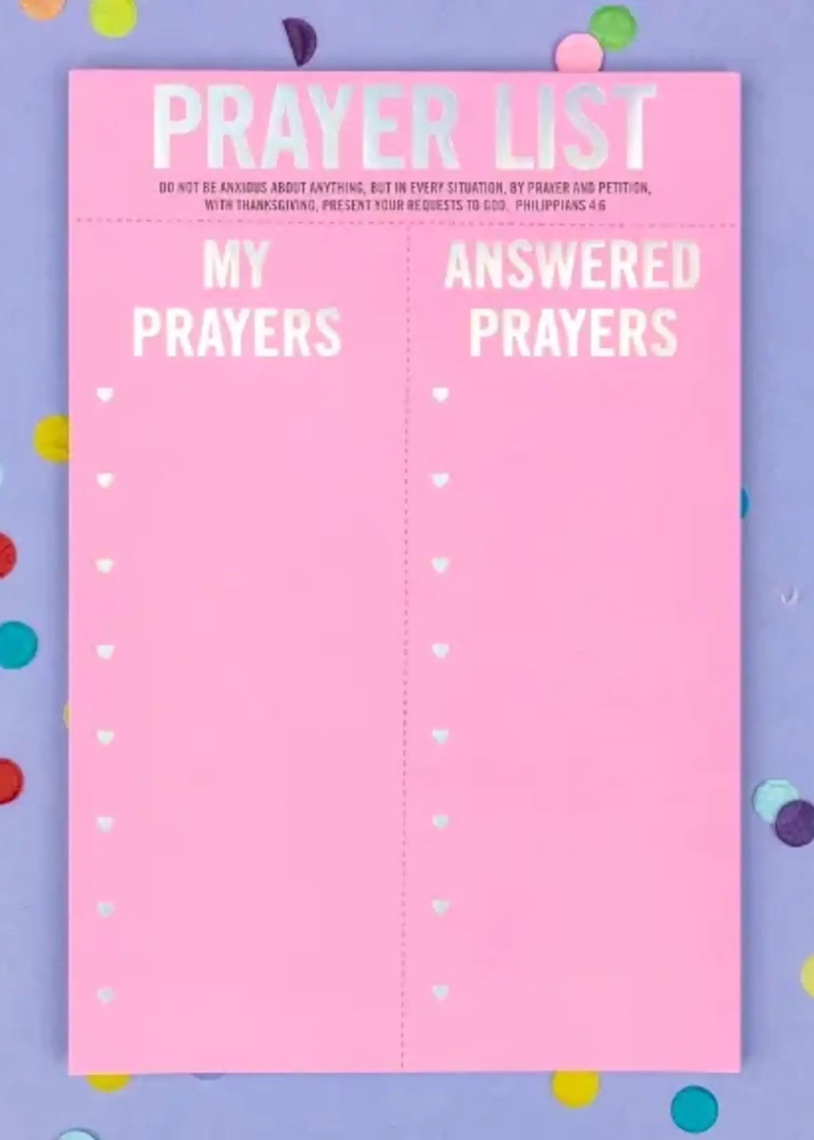 Taylor Elliott Designs Prayer List Notepad