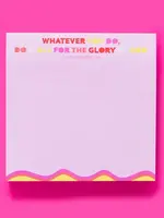 Glory of God Sticky Reminder Pad