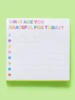 Gratitude Reminder Sticky Notes Pad