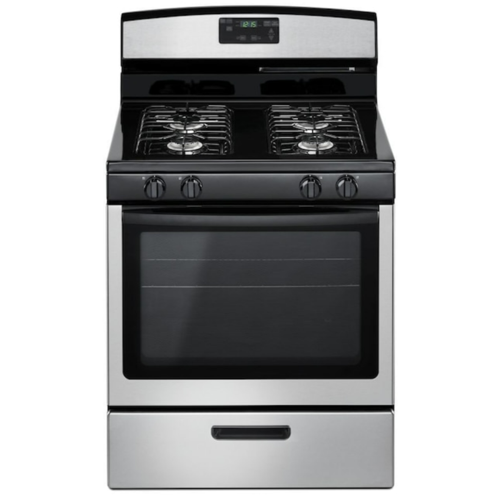 Amana Amana 5.1 cu ft Gas Range with Front Controls 4 Burners SS