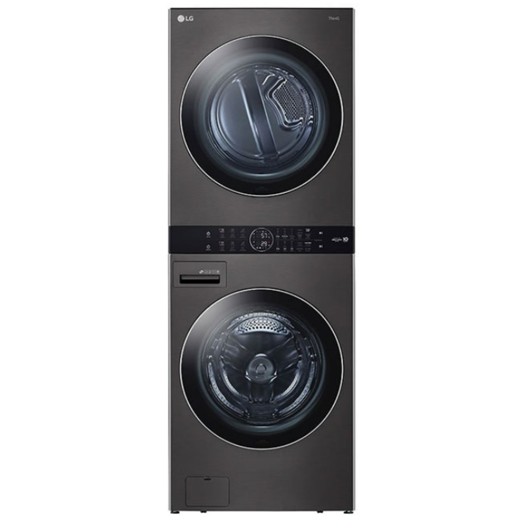 LG LG Single Unit Front Load LG WashTower with Center Control 4.5 cu ft Washer and 7.4 cu ft Electric Dryer