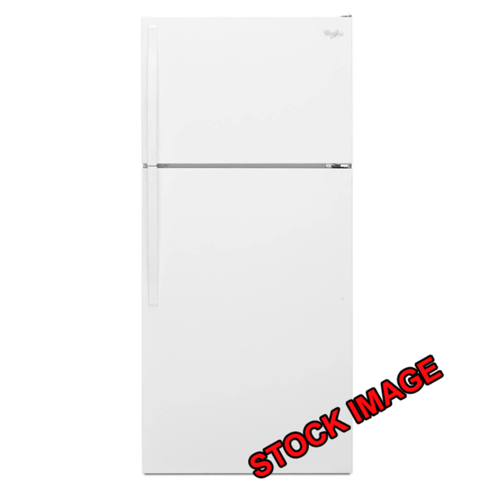 Whirlpool 14.3 cu ft Freezer-Top Refrigerator WHT Pre-Owned