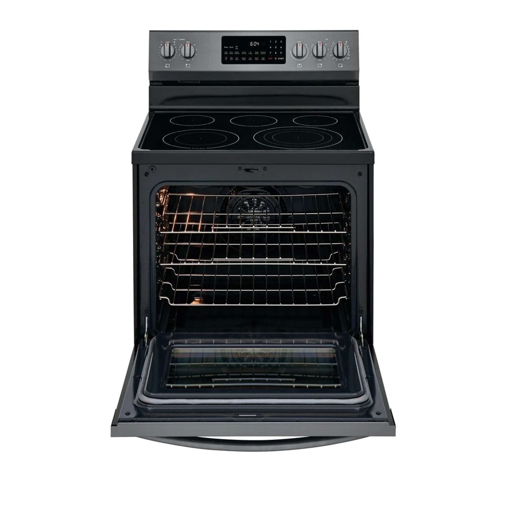 Frigidaire Frigidaire 5.7 cu ft Electric Glass-Top Range BLK SS