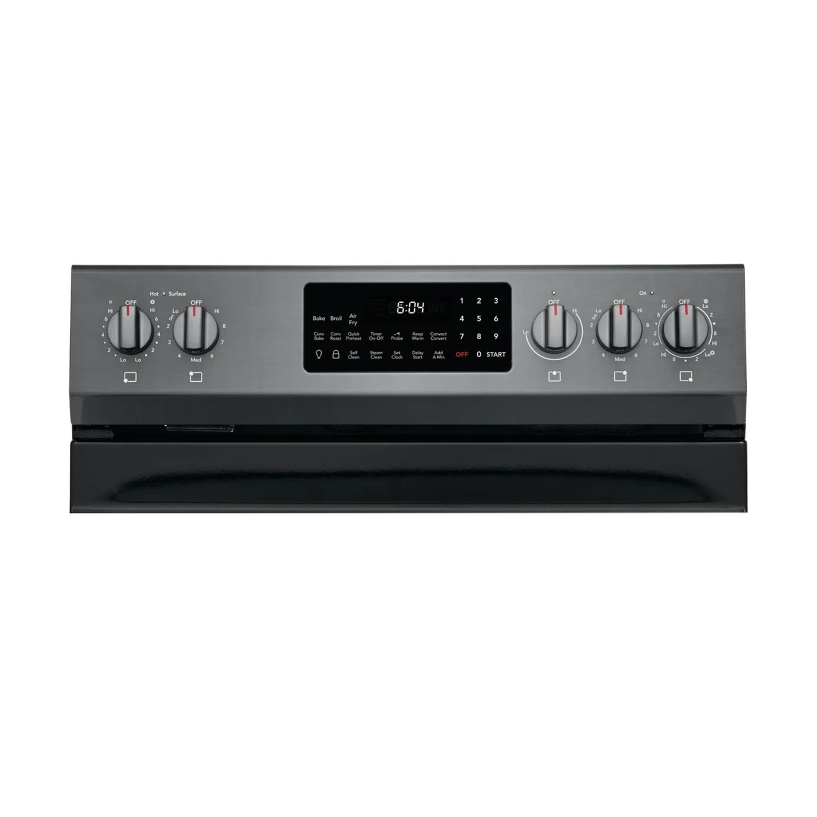 Frigidaire Frigidaire 5.7 cu ft Electric Glass-Top Range BLK SS