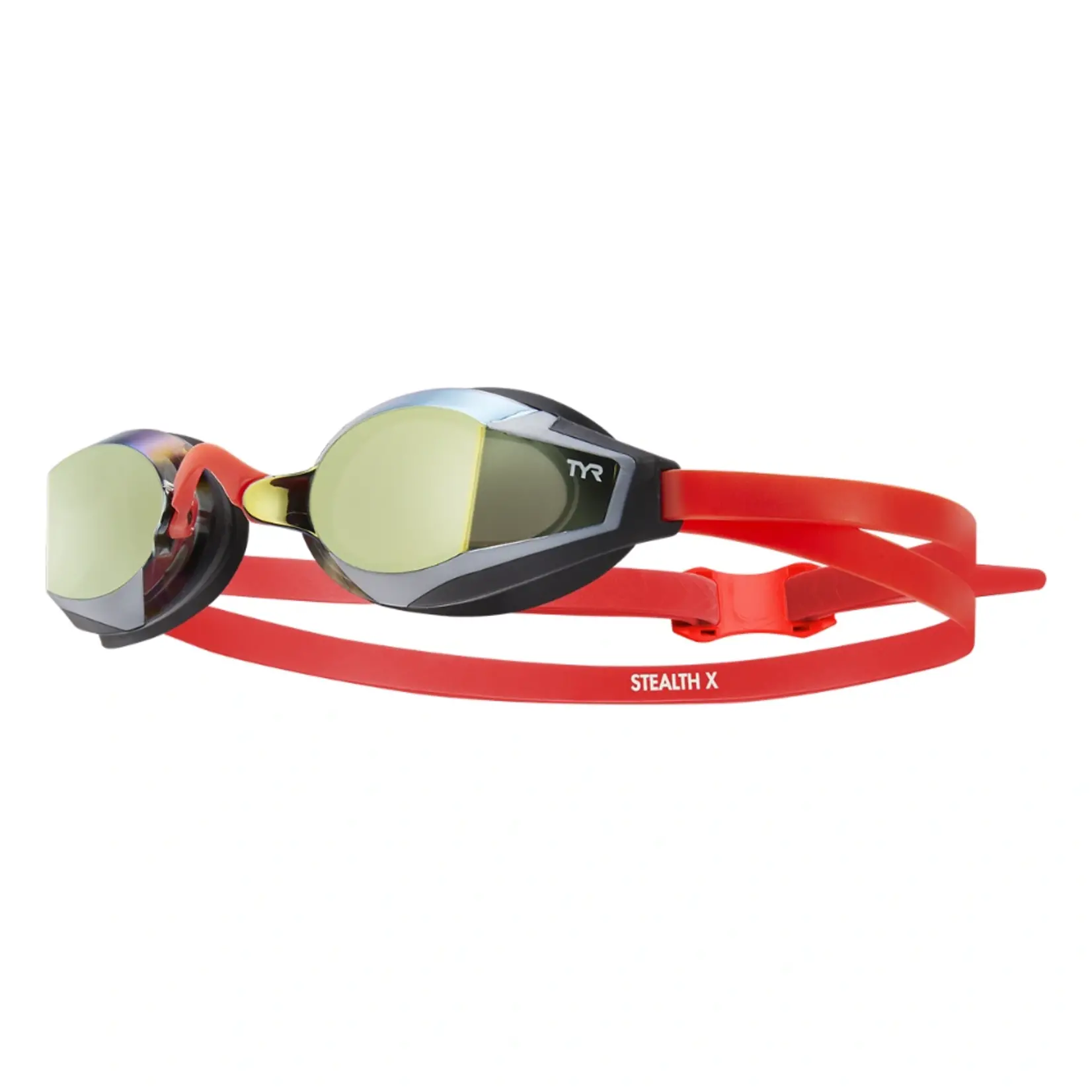 TYR TYR ADLUT STEALTH-X PERFORMANCE MIRRORED GOGGLE