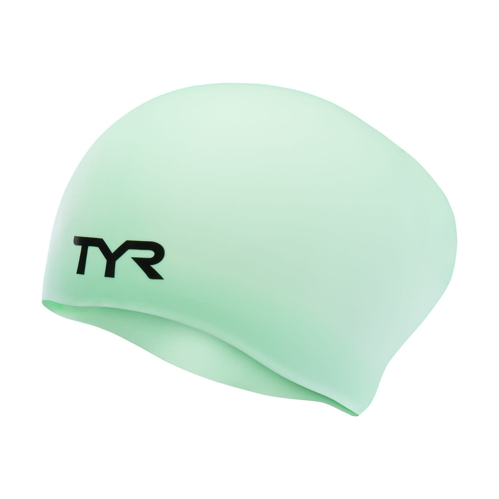 TYR TYR ADULT LONG HAIR SILICONE WRINKLE-FREE SWIM CAP - LIMITED EDITION MINT