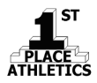 first place athletics bw logo