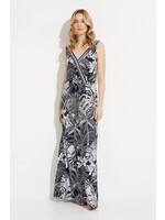 Joseph Ribkoff Palm Print Maxi Dress Style 232274