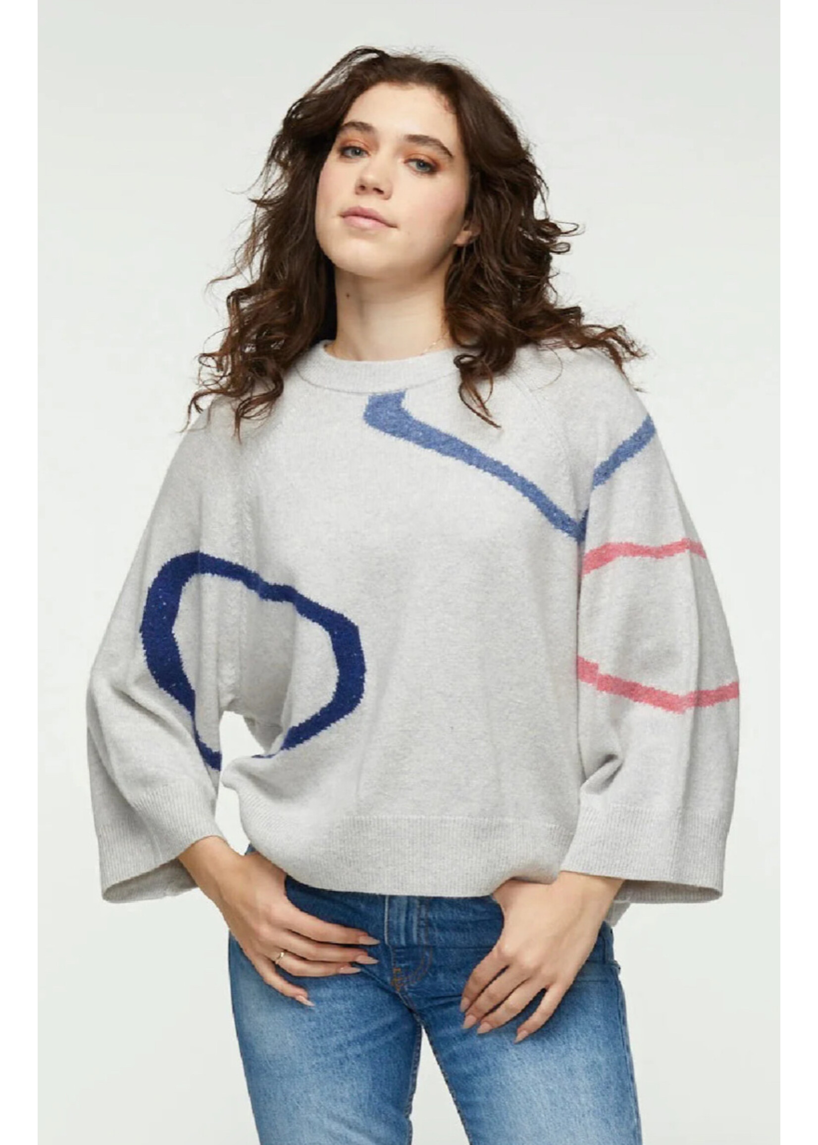 Zaket & Plover ZP5307U SWIRL SWEATER