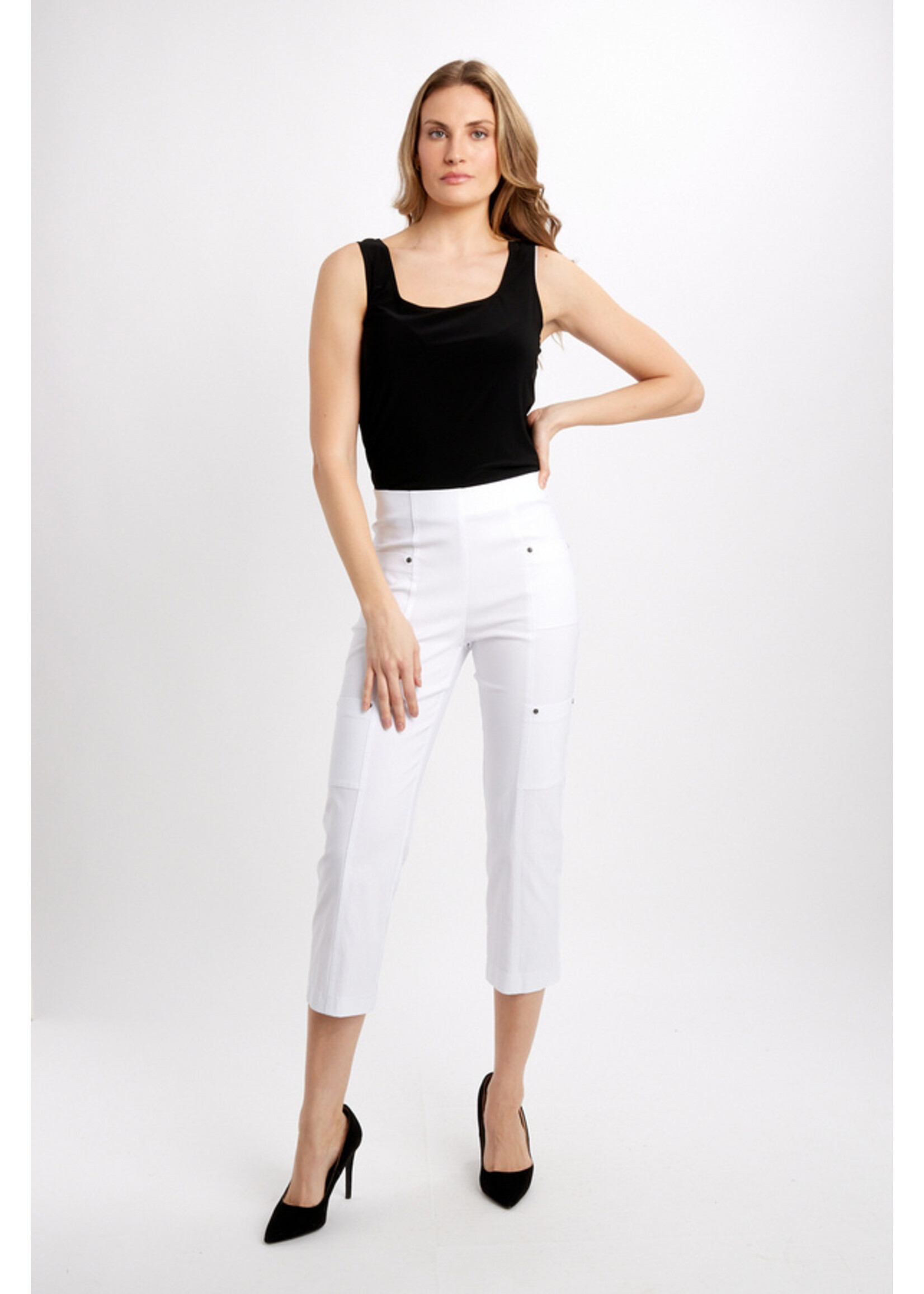 Joseph Ribkoff Multi-pocket Straight Leg Pants Style 241163