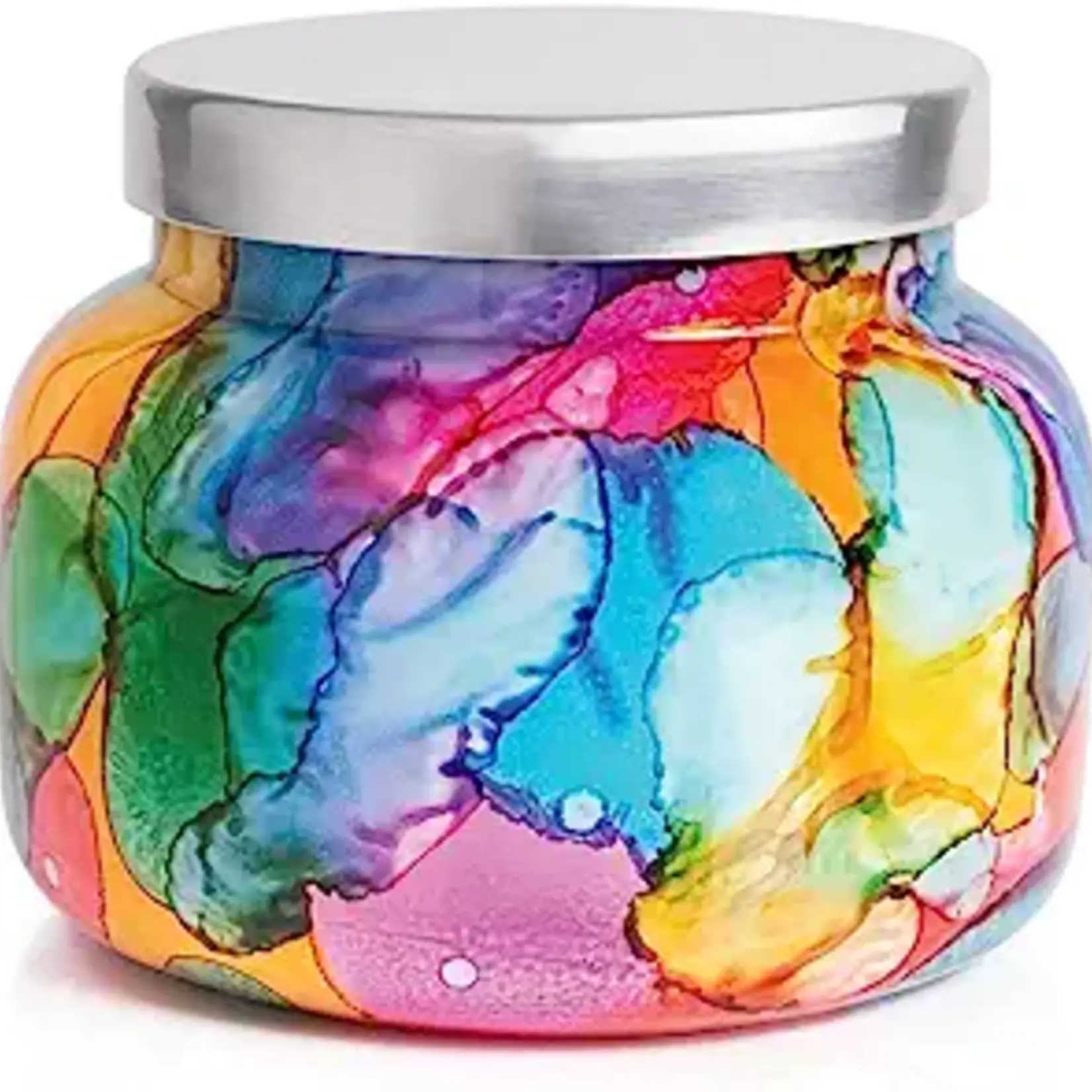 Capri Blue 19 OZ Sig Rainbow Watercolor, Volcano