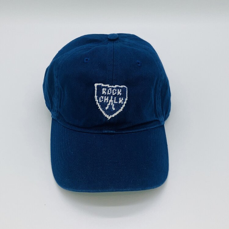 Smathers & Branson KU Rock Chalk Shield Cotton Twill Cap