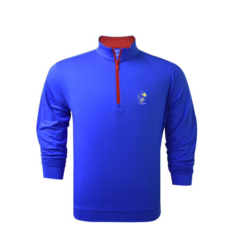 Horn Legend Hadl 1912 Jayhawk Quarter Zip