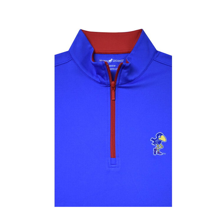 Horn Legend Hadl 1912 Jayhawk Quarter Zip