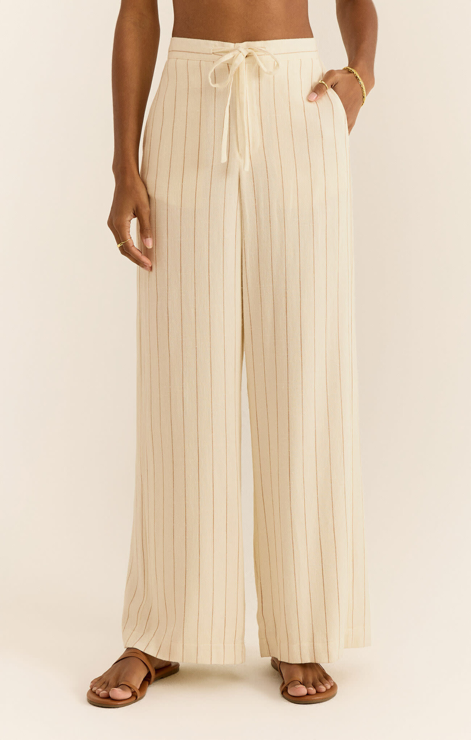 Cortez Pinstripe Pant - Weavers Lawrence