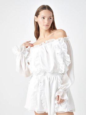 Endless rose off shoulder dress hotsell