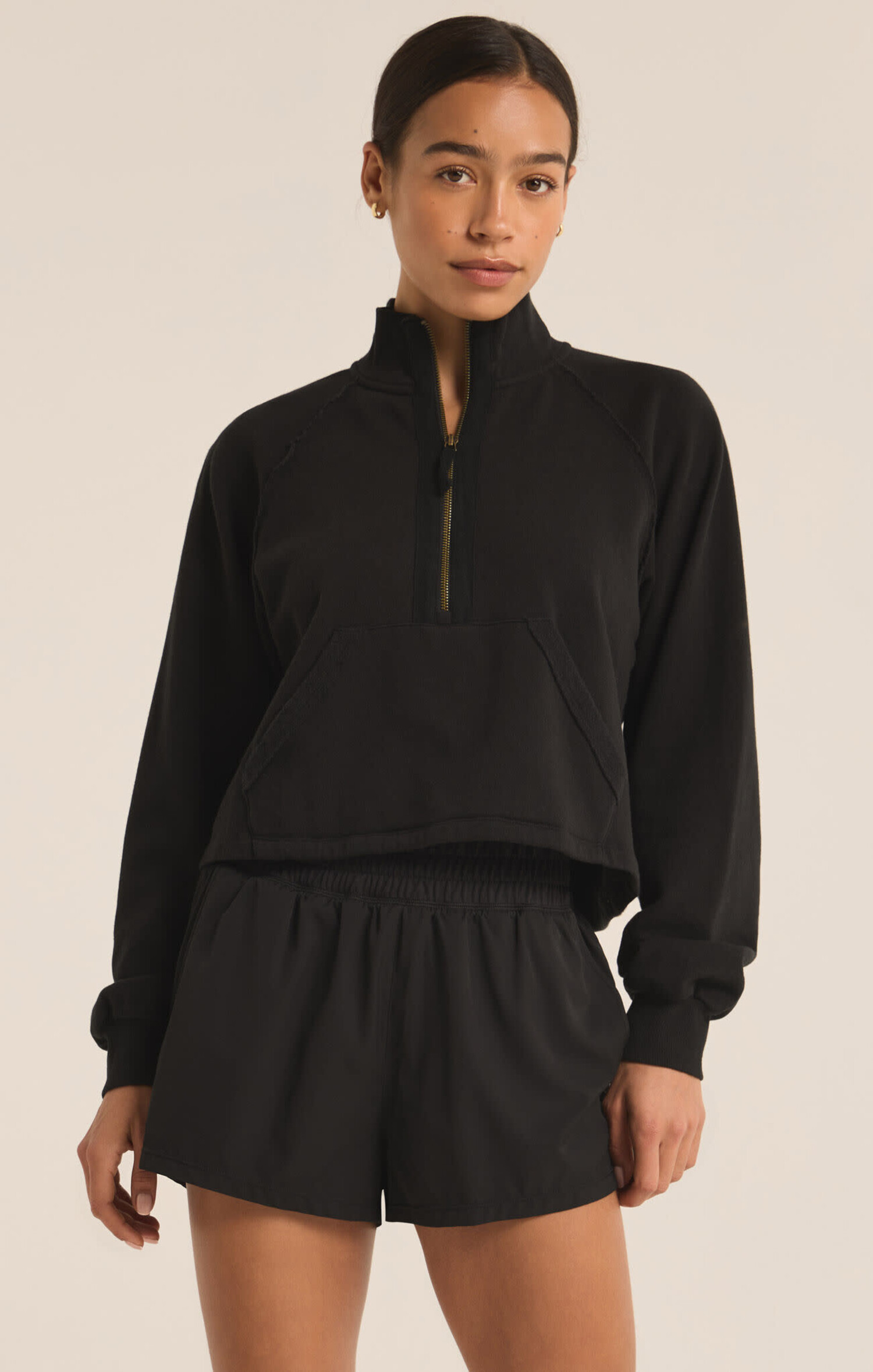 On the Run Half Zip Sweatshirt ZVT243399S - Weavers Lawrence