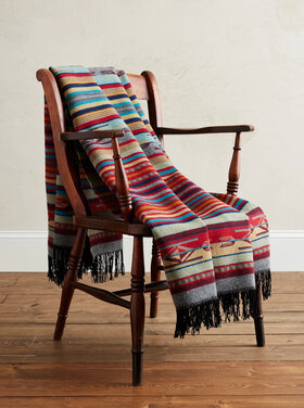 Pendleton Fringed Wool Throw 60x62