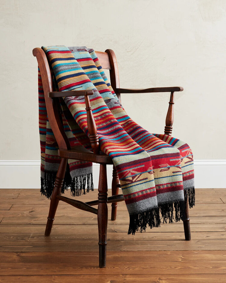 Pendleton Fringed Wool Throw 60x62