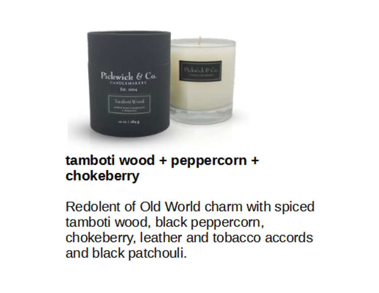 Pickwick Pickwick Candle