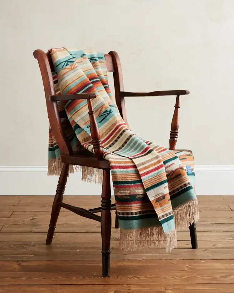 Pendleton Fringed Wool Throw 60x62