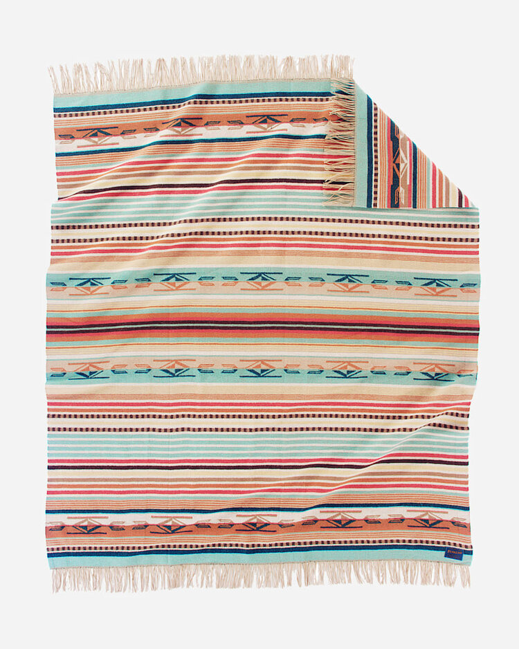 Pendleton Fringed Wool Throw 60x62