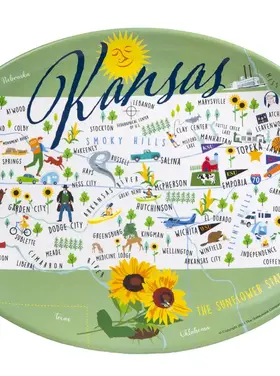 Galleyware 16in Kansas Platter