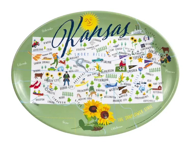 Galleyware 16in Kansas Platter