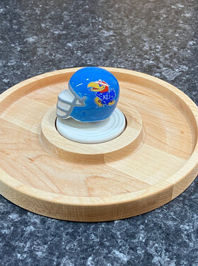 Univ of Kansas Decorative Helmet