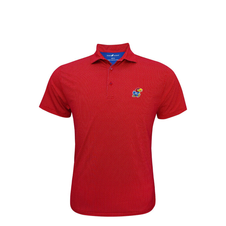 Horn Legend KU Jayhawk Booth Polo