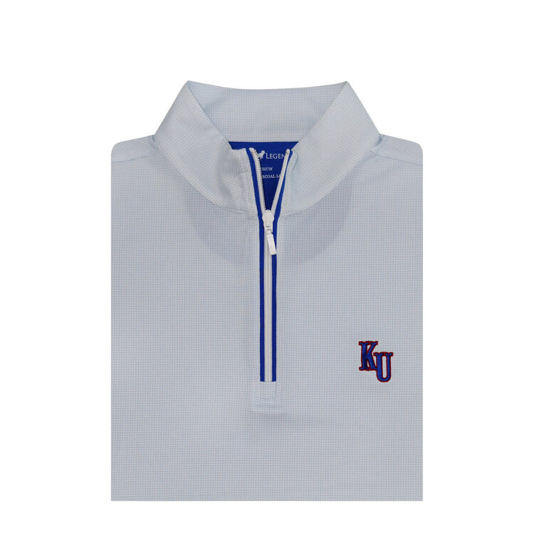 Horn Legend KU Circus Logo Reesing Qtr Zip Pullover