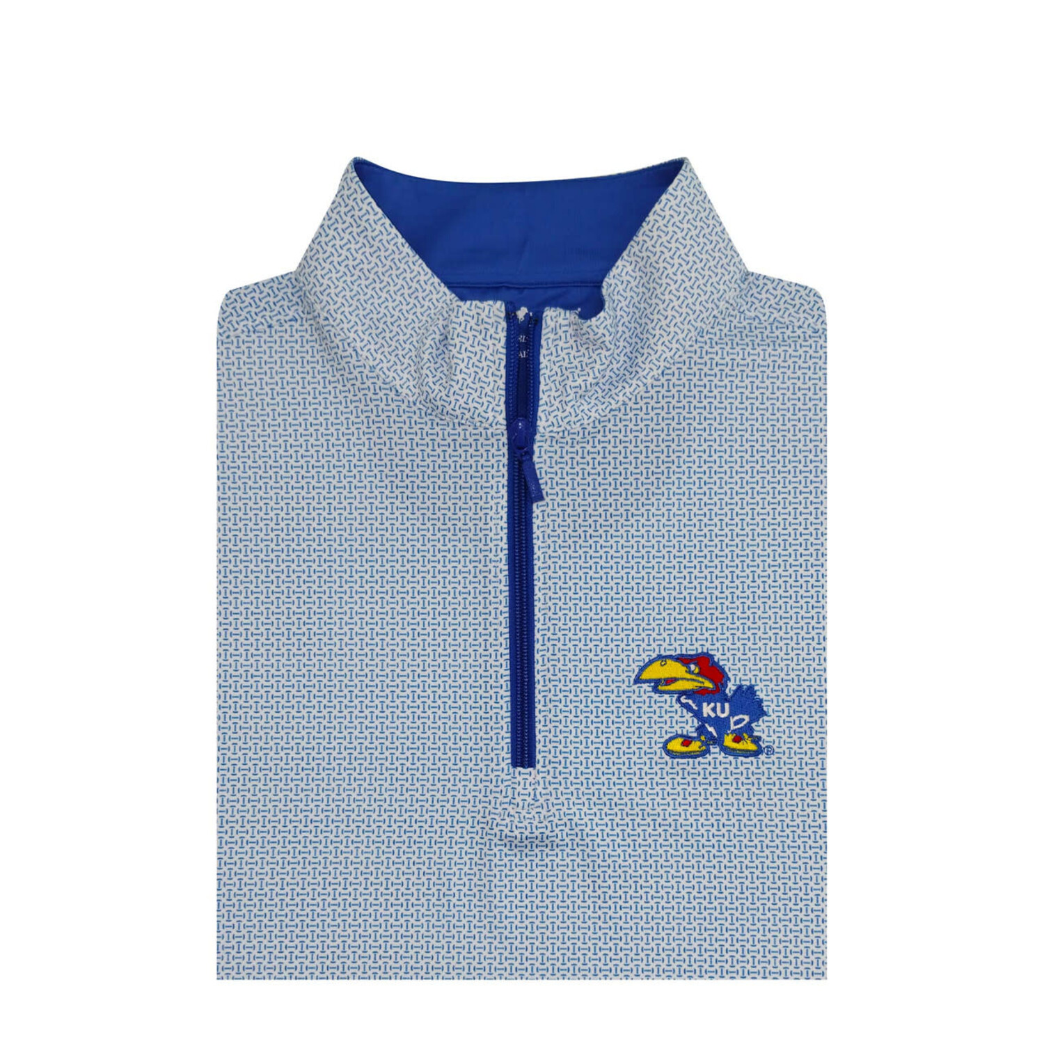 KU 1941 Booth Qtr Zip Pullover - Weavers Lawrence