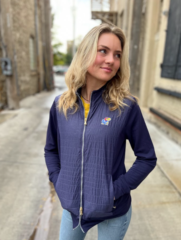 Fairway & Greene KU Augusta Full Zip Jacket