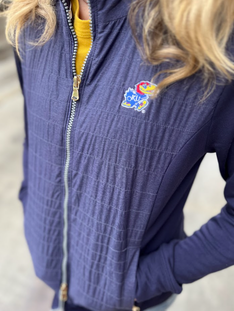 Fairway & Greene KU Augusta Full Zip Jacket