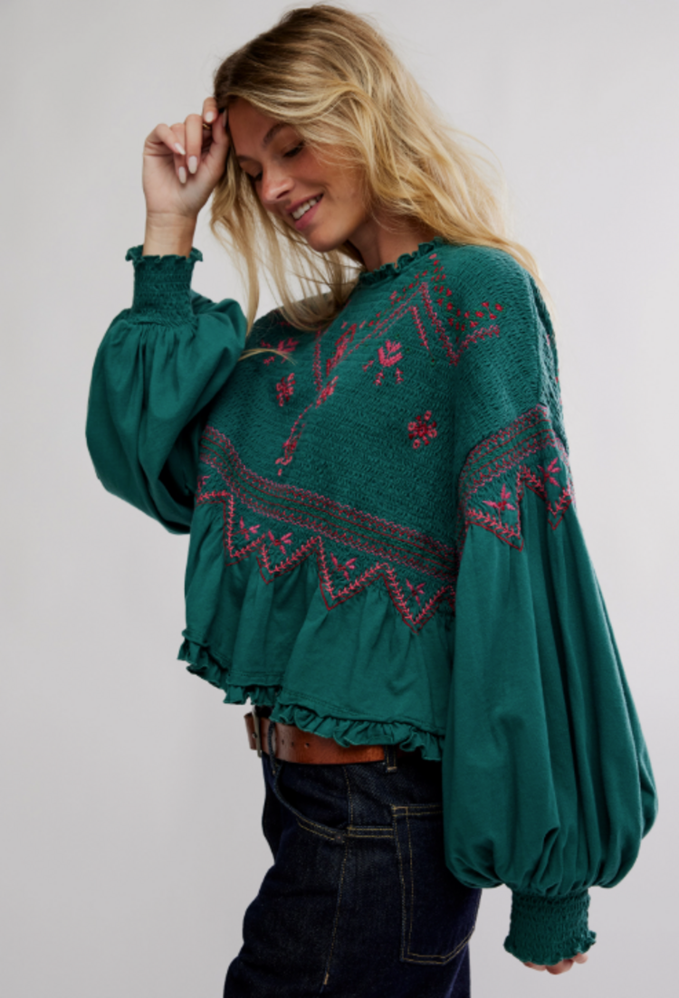 Free People Holly Knit Top